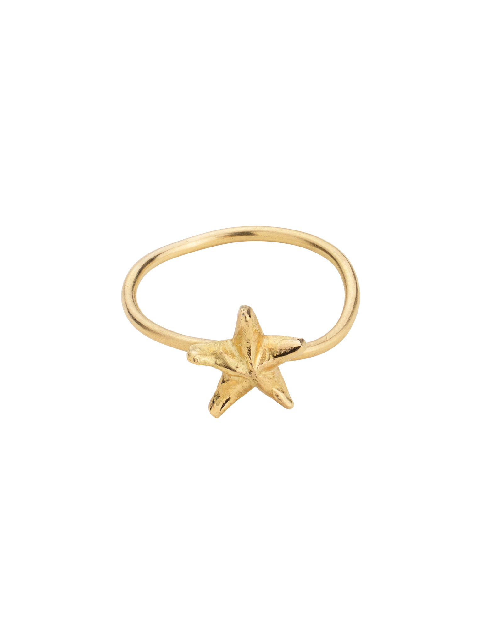 Starfish wave ring